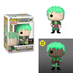 Funko Pop! Anime: One Piece - Roronoa Zoro #327 [KODY Trading Exclusive - GITD]
