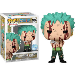Funko Pop! Anime: One Piece - Roronoa Zoro (Nothing Happened) #1496 [Hot Topic Exclusive]